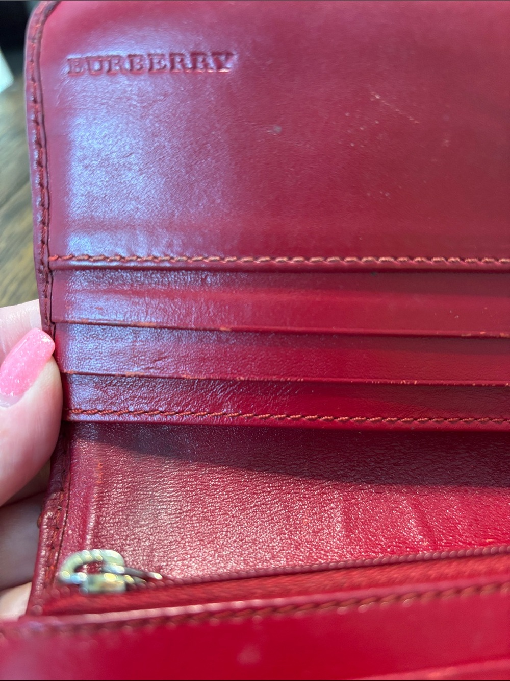Burberry Check Continental Wallet - Picture 5 of 12